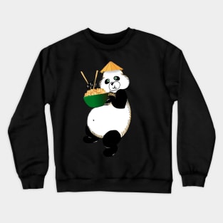 Eating panda Crewneck Sweatshirt